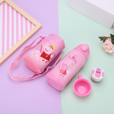 Bình nước giữ nhiệt học sinh phiên bản hoạt hình (Peppa)